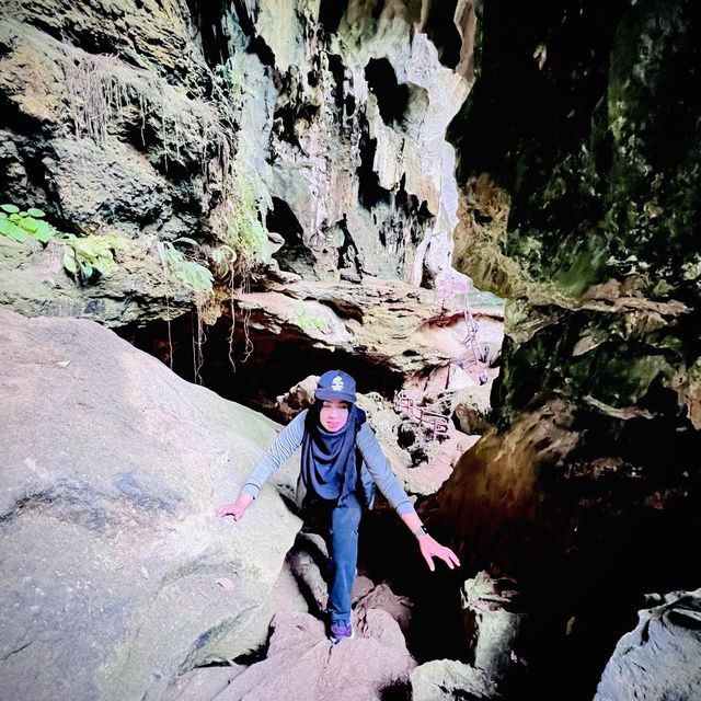 Challenging caving and hiking trails