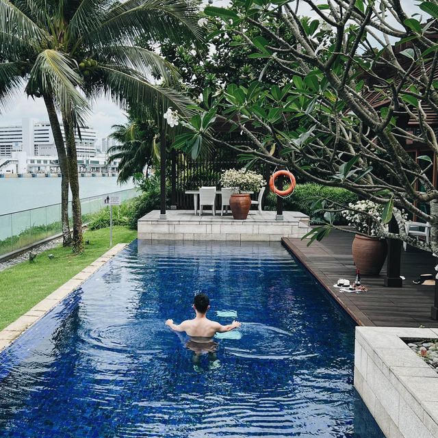 🇸🇬｜staycation at Sentosa beach villa