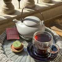☀️澳門四季酒店🇲🇴 歐式花園享受雙人下午茶