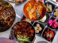 บุฟเฟต์เกาหลีที่ไม่ต้องย่างเอง ย่านบางนา🍜