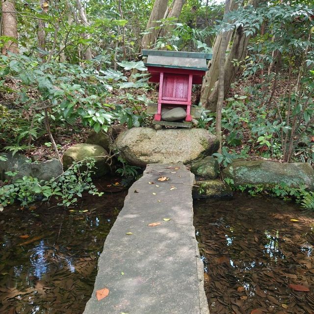 愛知旅行！桶狭間の戦いゆかりの地「弁天池」