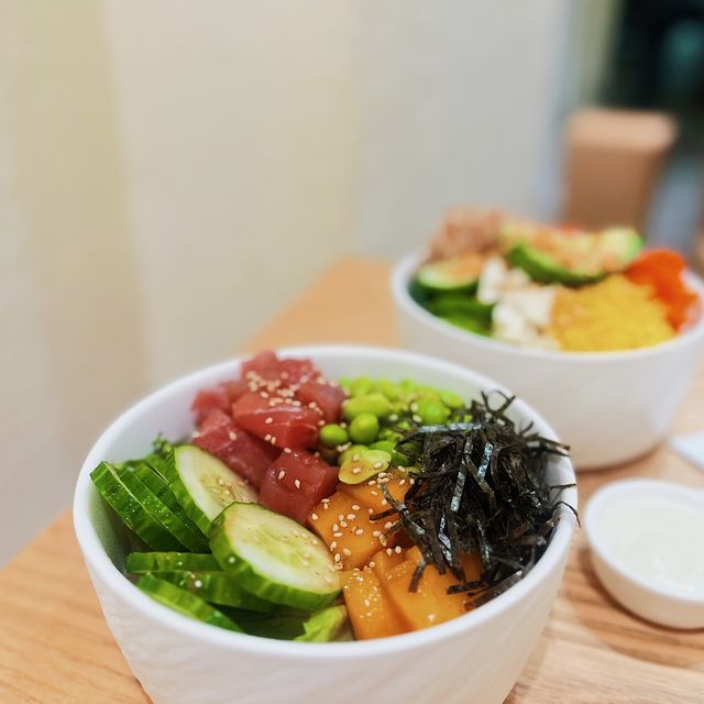 🌟 上環Poking健康小店 • 色彩繽紛Poke Bowl 🌟 