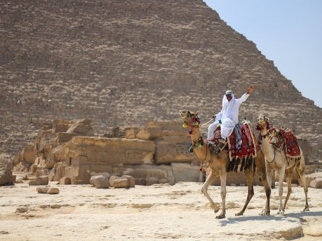 Visiting the most famous Pyramids in Cairo