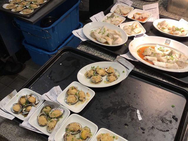澳門君悅酒店即點即製海鮮自助餐