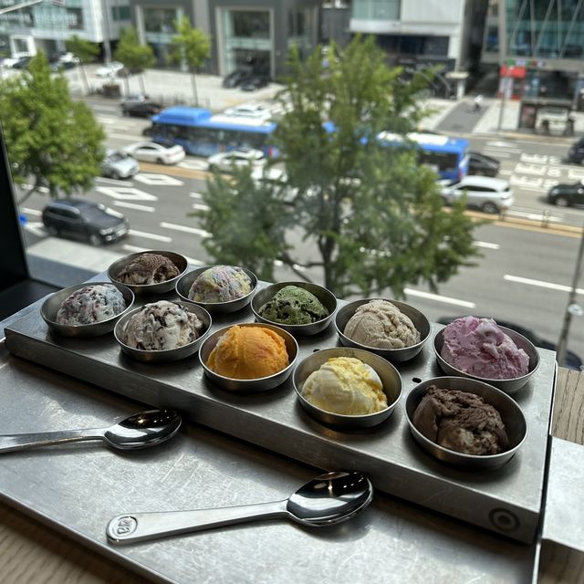 韓国:チョンダム ˗ˏˋ baskin brown robbins ˎˊ˗