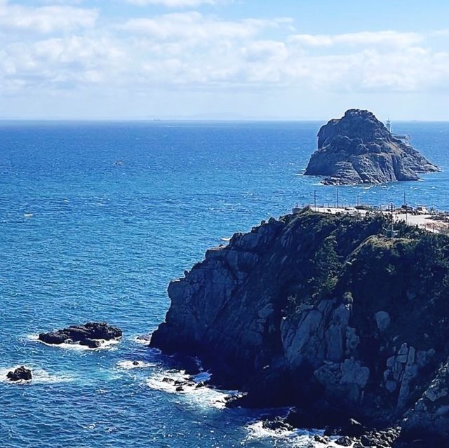 🌊 부산의 아름다운 해안선을 따라 이기대 수변공원에서.