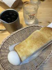 《名古屋》 中部国際空港セントレア 新しくなった "コメダ珈琲店"モーニング☕️