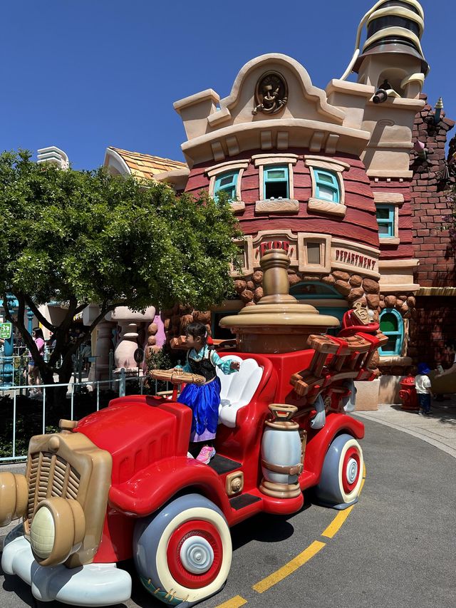 Magical moment at Disneyland Park California 