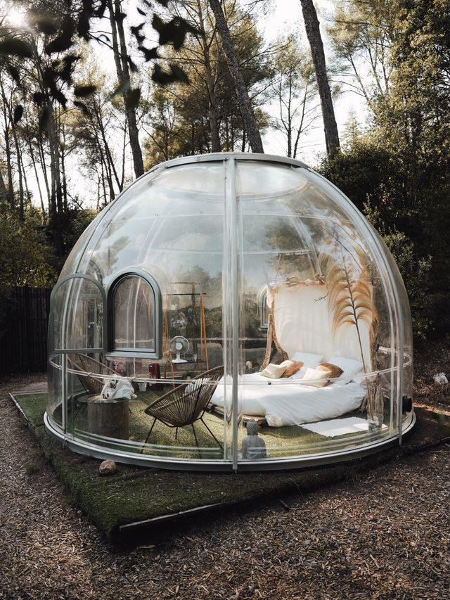 🇫🇷全透明水晶球Bubble酒店🫧 以天為被以地為席的感覺🛌