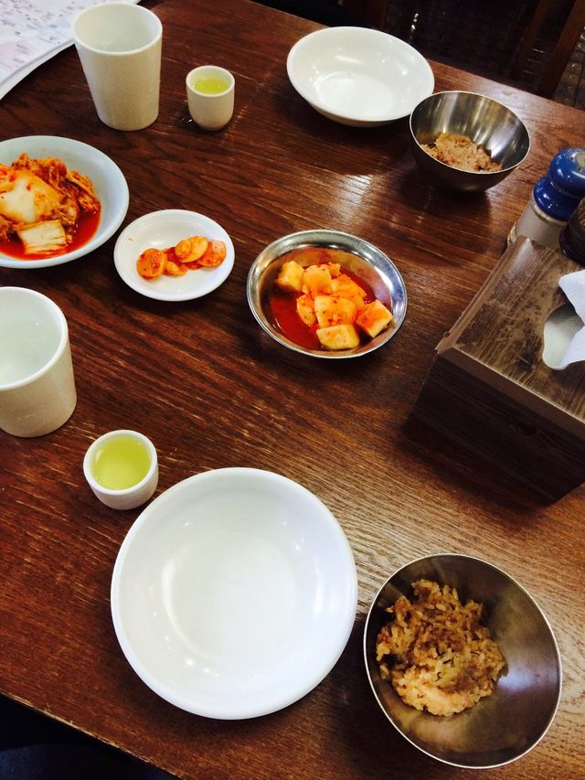 韓國🇰🇷必吃美食😋人蔘雞湯粥📍Congee House 콘지하우스