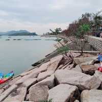 冬天海面，美好的一道風景！