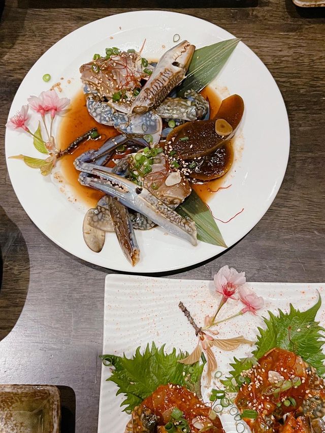 【福岡グルメ】本格的なカンジャンケジャン🦀💕