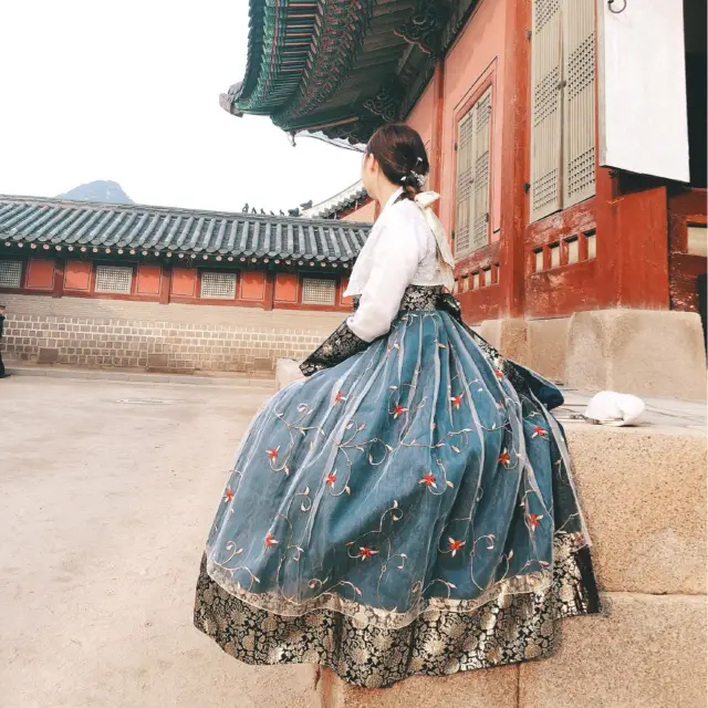 半日韓服體驗，快閃景福宮💕