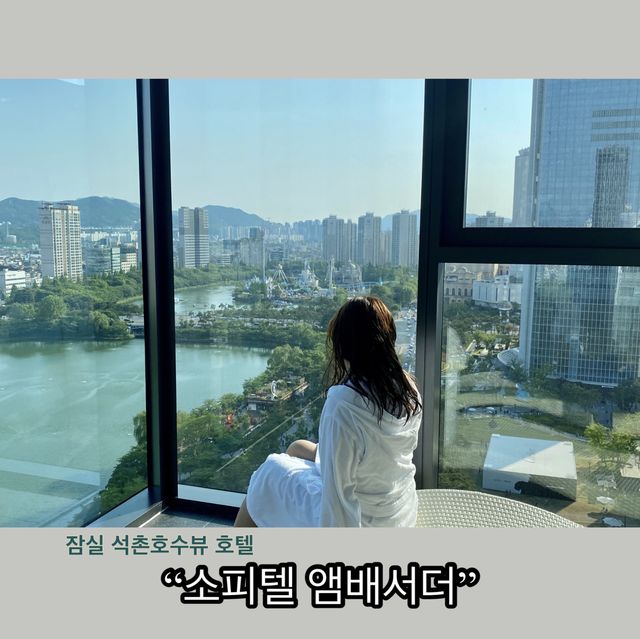🏨석촌호수뷰 수영장 맛집 “소피텔 앰배서더”