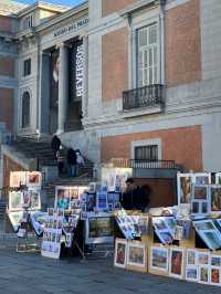 🇪🇸Paintings Galore near Prado Museum🇪🇸