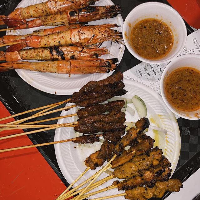 Satay Street - Singapore 