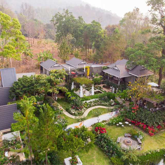 เราพาลูกๆมานอนในสวนกุหลาบที่ Rose Hill Heritage