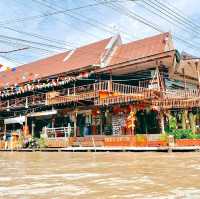 Don't get confused with the floating markets in Bangkok