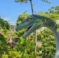 Dino Park Phuket Mini-golf ที่มาในตีม Jurassic 