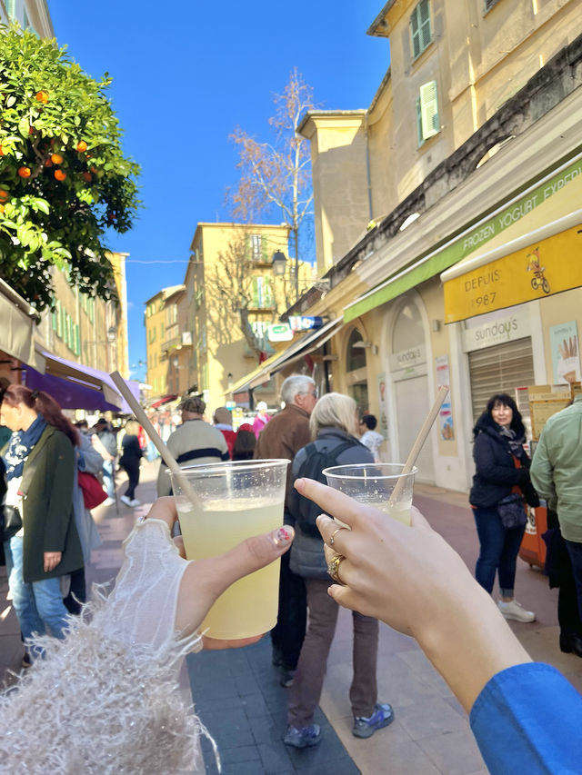 Cute city with lemons in the South of France🇫🇷