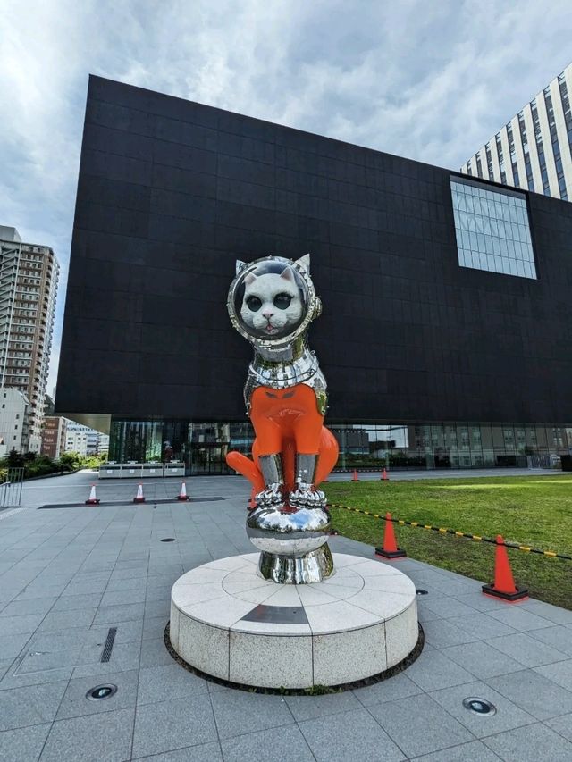 日本大阪-神密的黑色大立方體：大阪江之島美術館