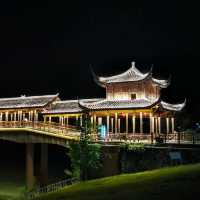 廣州景點：中新鎮橋寶公園，適合晚上遊覽