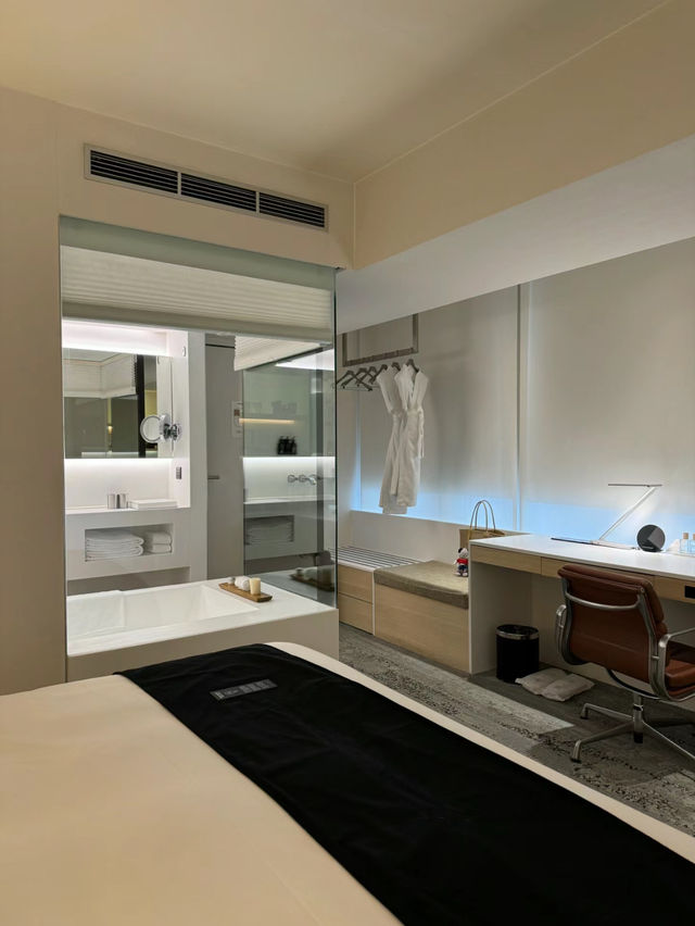 「臺北二十輪大安店」：免費Minibar、豐盛早餐，1100-1300元穩定價