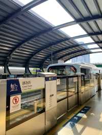 マカオ　マカオ観光　 マカオLRT Cotai Oeste駅は綺麗で快適！