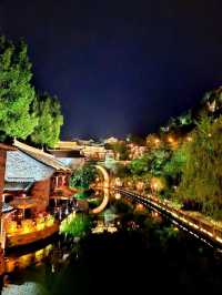 Beautiful Day and Night at Water Town