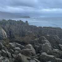 Have pancakes whilst seeing pancakes at Punakaiki Pancake rocks 