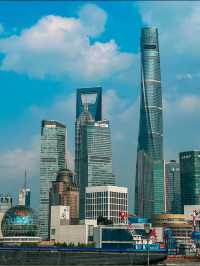Futuristic Skyline of Shanghai at the Bund 🌃