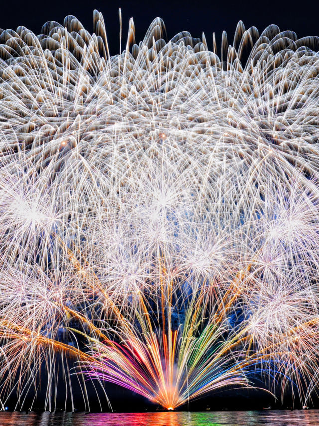 オススメ😊🎇湖畔でゆっくり観れる大津志賀花火大会🎆