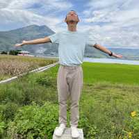 Shining summer time in North Sumatera