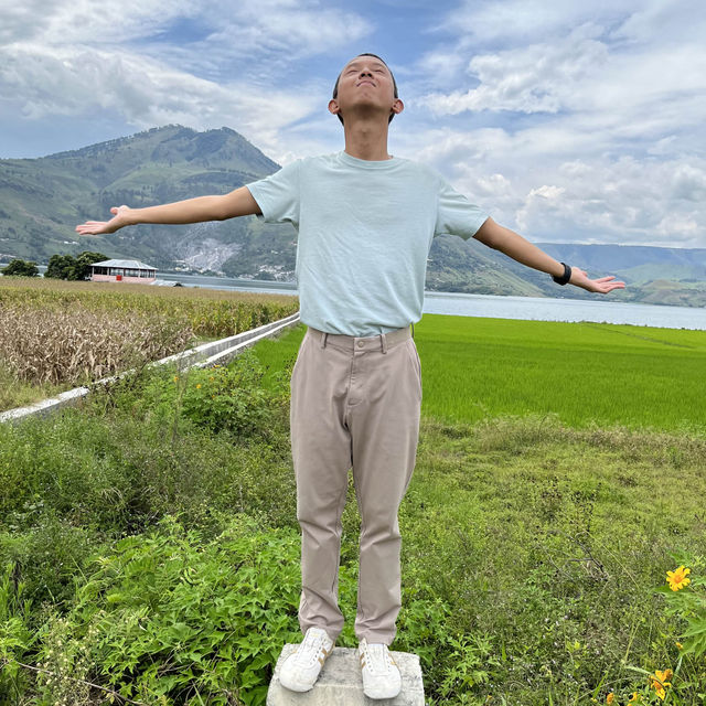Shining summer time in North Sumatera