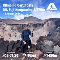 ✅ Done! I Conquered the Majestic Mount Fuji! 🗻✨