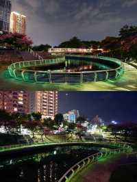 高雄 | 愛河之心的漂亮夜景
