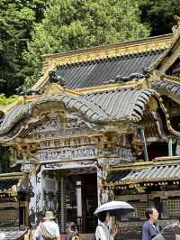 Golden Intricate Temple in Nikko