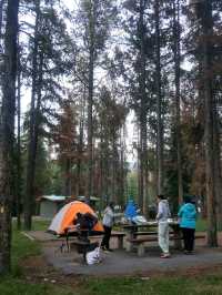 CAMPING ADVENTURE IN BANF, CANADA