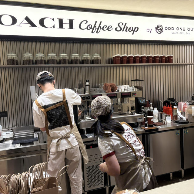 台灣首間Coach coffee shop 經過中山站必去