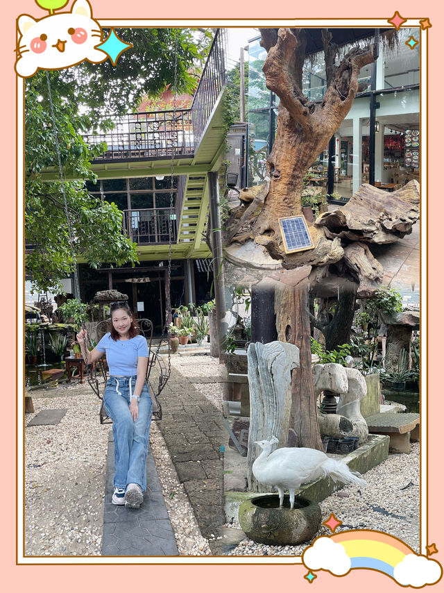 🦚 曼谷幽靜小巷探隱藏寶藏！孔雀莊園美食之旅 🌿