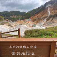 北海道自駕游-登別地獄谷/大湯沼/奧之湯/天然足湯