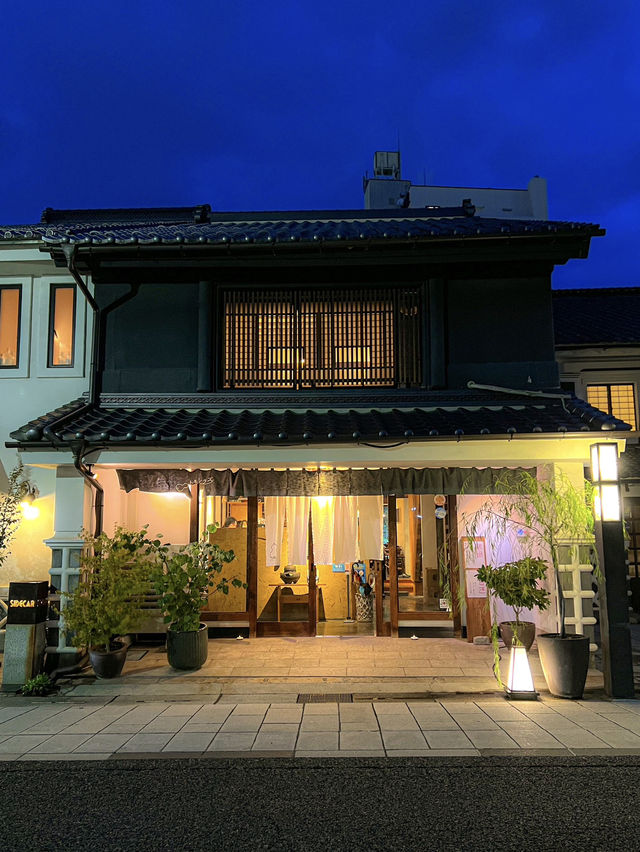 【長野🇯🇵】お蔵が美しい夜の中町通り