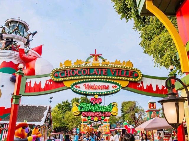 พิกัดดินเนอร์คริสต์มาส Chocolate Ville 