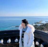 바다와 산 두 풍경을 볼 수 있는 양양 낙산사 