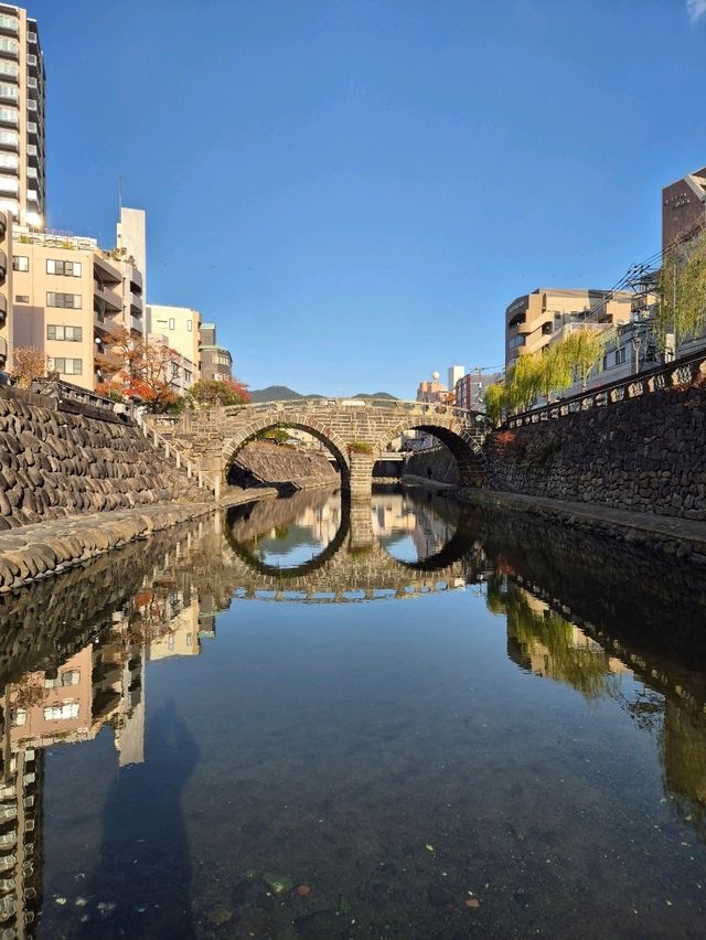 Meganebashi Bridge Nagasaki