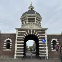 Historical gate in Netherlands
