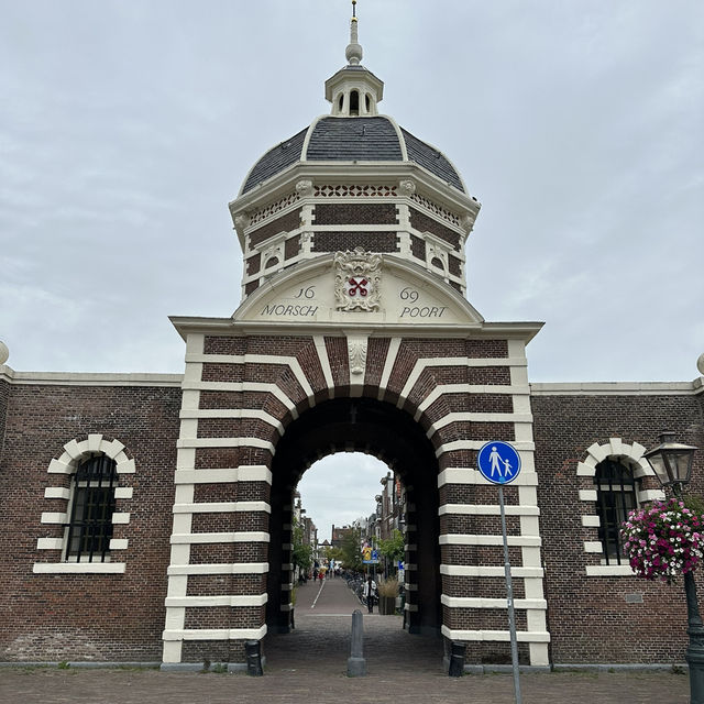 Historical gate in Netherlands