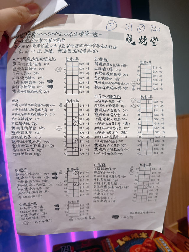 人氣高質連鎖串燒店🍢燒烤堂 (銅鑼灣)