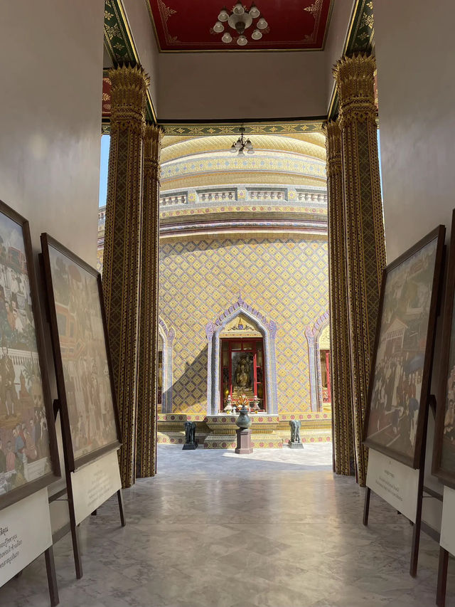 วัดหลวงงดงาม ตามประเพณีโบราณ