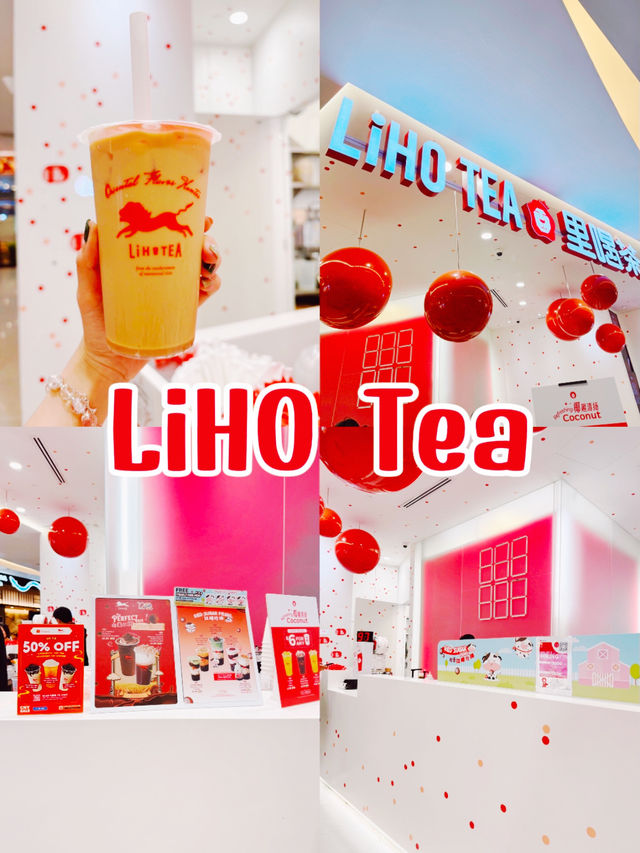 LiHo Tea Vivocity เป็นร้านชานมชื่อดังจากสิงคโปร์
